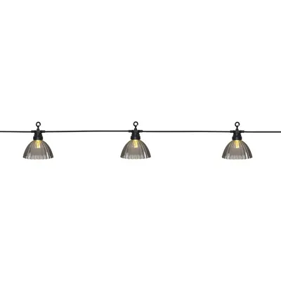 Șirag luminos pentru exterior cu LED Star Trading Circus Shade, lungime 4,95 m