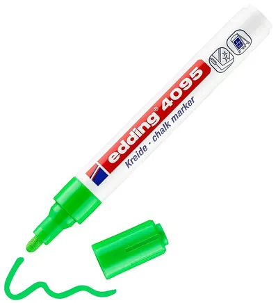 Marker cretă Edding 4095 - Verde deschis