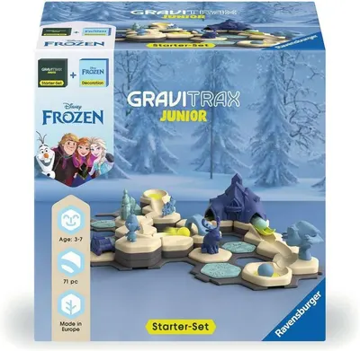 Joc de logică Ravensburger GraviTrax Junior - Kit de pornire Frozen