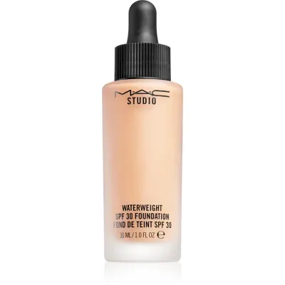 MAC Cosmetics Studio Waterweight SPF 30 Foundation machiaj ușor de hidratare SPF 30 culoare NC 35 30 ml