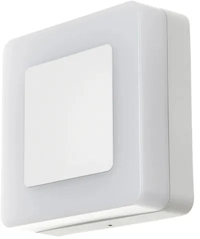 Aplica LED exterior Elbulgaria - Hasle S, 12W, IP44, 4000K, alb