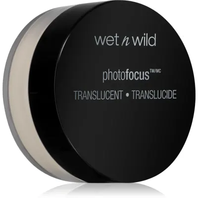 Wet n Wild PhotoFocus pudra culoare Translucent 20 g