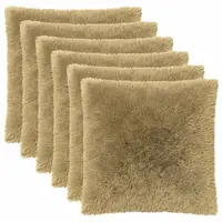 vidaXL Husă pentru pernă 6 pcs HEERLEN Verde deschis 80 x 80 cm