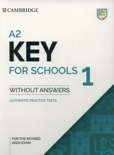 A2 Key 1 for the Revised 2020, Exam Student's Book without Answers - Paperback brosat