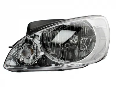 Far stanga (H4, manual, fundal cromat, fundal galben) HYUNDAI GETZ 2005-2009