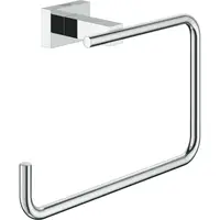 Inel prosop Grohe Essentials Cube 40510001, Fixare perete ascunsa, Argintiu