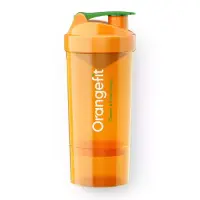 Fit Shaker, compartimentat, 750ml | Orangefit