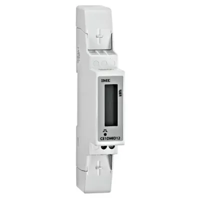 Digital 2-wire-kwh-meter 45A, direct, 1 MW, with MID