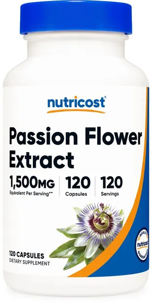 Passion Flower Extract, 120 capsule, Nutricost
