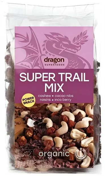 Amestec de nuci și fructe crude, 150 g, Dragon Superfoods