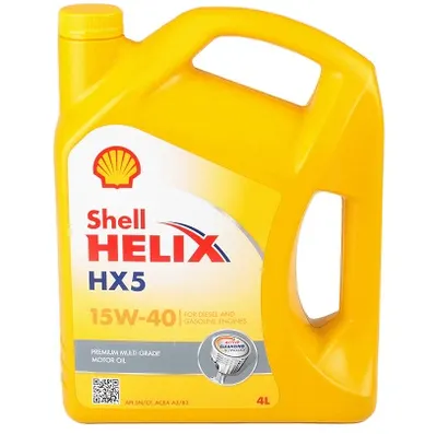 Ulei motor SHELL Helix HX5 15W40 SNA3B3 4 L 1L