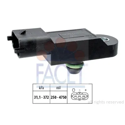 Senzor, presiune galerie admisie FACET 10.3177