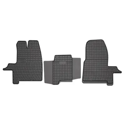 Set covorase cauciuc, 3 Buc , Fata, Negru, Pentru: Ford Transit Custom V362 2012-, Van
