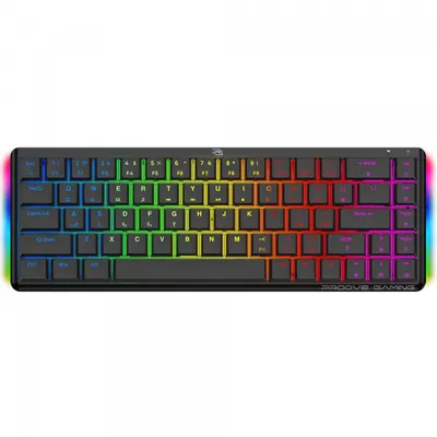 Tastatura Gaming Wireless Proove AFK, RGB, BT / Wi-Fi / Wired, 1.5m, Neagra WKAFKEN22001