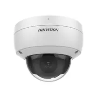 Camera supraveghere IP Dome Hikvision AcuSense DS-2CD2183G2-IU-2.8MM, 8 MP, 2.8 mm, microfon, IR 30 m, PoE, slot card