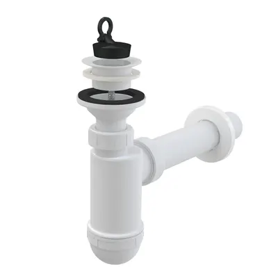 Sifon lavoar DN32 cu sită din plastic DN63, A420