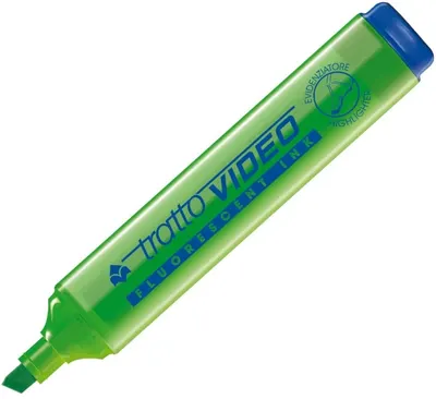 Marcator de text Tratto Video - Verde
