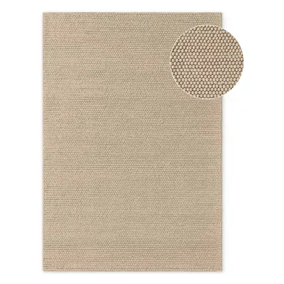 Covor bej țesut manual din lână 120x170 cm Richmond Diana – Ted Baker