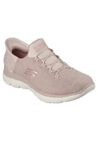 Pantofi Sport Skechers Model Slip-ins: Summits- Dazzling Haze Culoare Roz