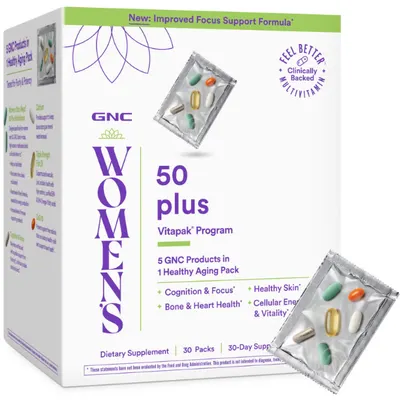 Complex de Multivitamine pentru Femei 50+ Ani 30 pachete