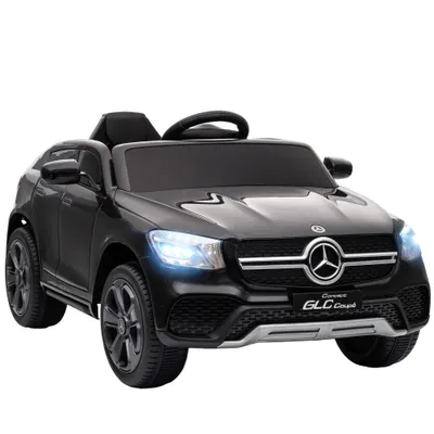 AIYAPLAY Mașină electrică pentru copii, vehicul electric 12V, telecomandă 2,4G, 3 viteze, pornire lentă, 105x68x50cm, negru | Aosom Romania