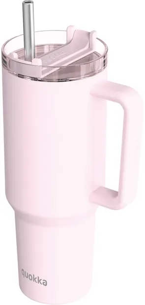 Cană termică Quokka Stream - Light Pink, 1200 ml