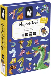 Carte magnetică Janod - Dragoni