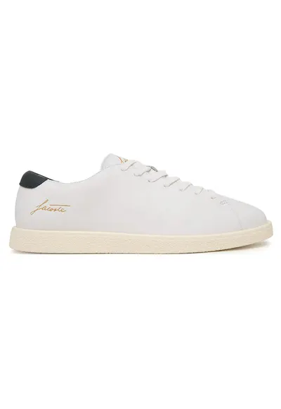 Tenisi barbati 51SMA0095 - Piele naturala - Alb