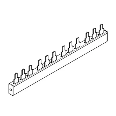 Baretă alim. pentru 4 separatoare NH-000