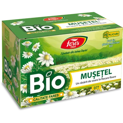 Ceai Musetel BIO, Fares | 20 plicuri