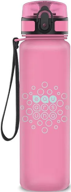 Sticlă pentru apă Ars Una – roz mat deschis, 600 ml