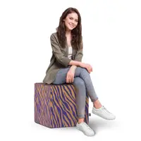 Taburet Updeco Cub XL Zebra gradient drak