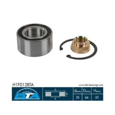 Set rulment roata BTA H1F012BTA