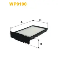 Filtru, aer habitaclu WIX FILTERS WP9190