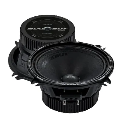 Set 2 Difuzoare Auto Deaf Bonce Hannibal Blackout 130, Midrange 130mm, 100W RMS, 4 Ohm