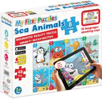 Jagu Educational Jagu - Primul meu puzzle, animale marine, 48 de piese