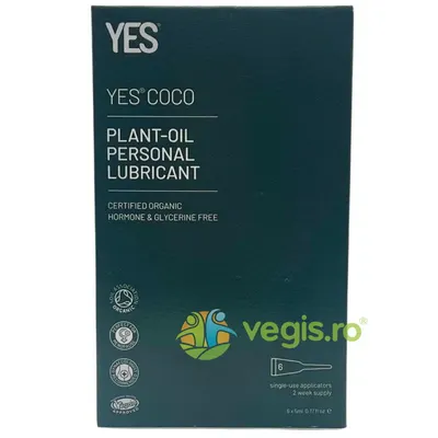 Lubrifiant pe Baza de Ulei cu Aplicator Perfect pentru Menopauza fara Hormoni si Glicerina 6x5ml
