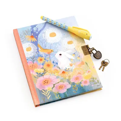 Jurnal secret cu pix magic Djeco - Kendra