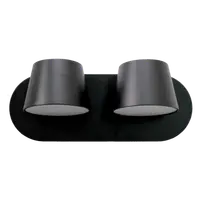 Aplica Malia Led 2x12w 4200k Negru