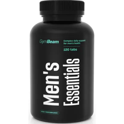 GymBeam Men's Essentials complex multivitaminic pentru barbati 176 g