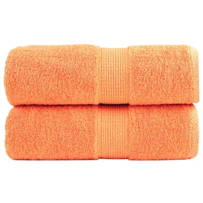 Gossi prosoape maini premium solund 2 buc portocaliu 30x30 cm 600 gsm