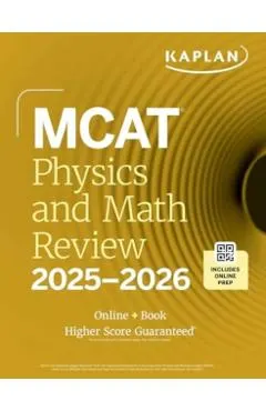 MCAT Physics and Math Review 2025-2026: Online + Book