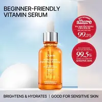 Serum Facial Vitamin JUMISO All Day Brightening & Balancing, 50ml, Extract de Tei, Niacinamidă