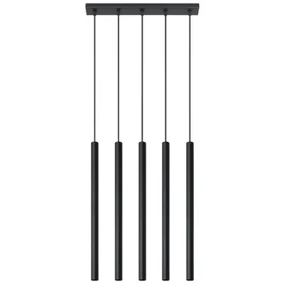 Lampa suspendata PASTELO 5 negru