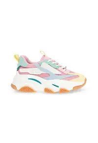 Pantofi sport cu insertii de plasa Possession-E - Multicolor