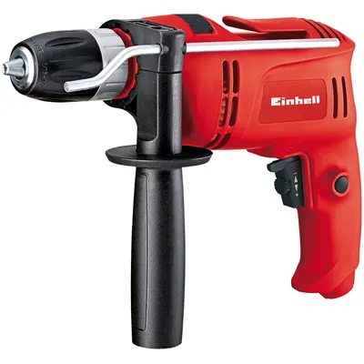 Mașină de găurit cu impact Einhell - TC-ID 650 E, 650 W, 1,5-13 mm, roșie