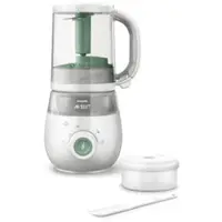 Philips Avent Baby Food Maker 4in1 SCF885/01 oală de gătit cu aburi și blender 4 in 1