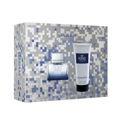 Set Cadou Antonio Banderas King of Seduction Absolute, Barbati, Apa de Toaleta 50 ml si After Shave Balsam 75 ml