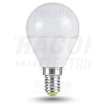 Sursa LED cu forma sferica LMG455W 230VAC, 5 W, 2700 K, E14, 370 lm, 250°