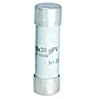 Siguranta fuzibila cilindrica gPV, 10x38, 20A, 1000V DC Schrack ISV10020